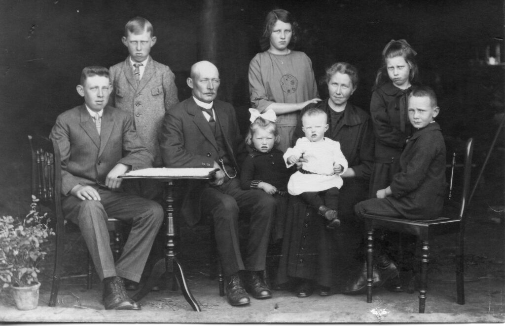 gezin Antjen Rutgers en Johan Fredrik Kemink